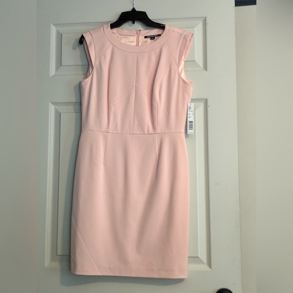 Gianni Bini Blush Pink Classic Feminine Formal Dress